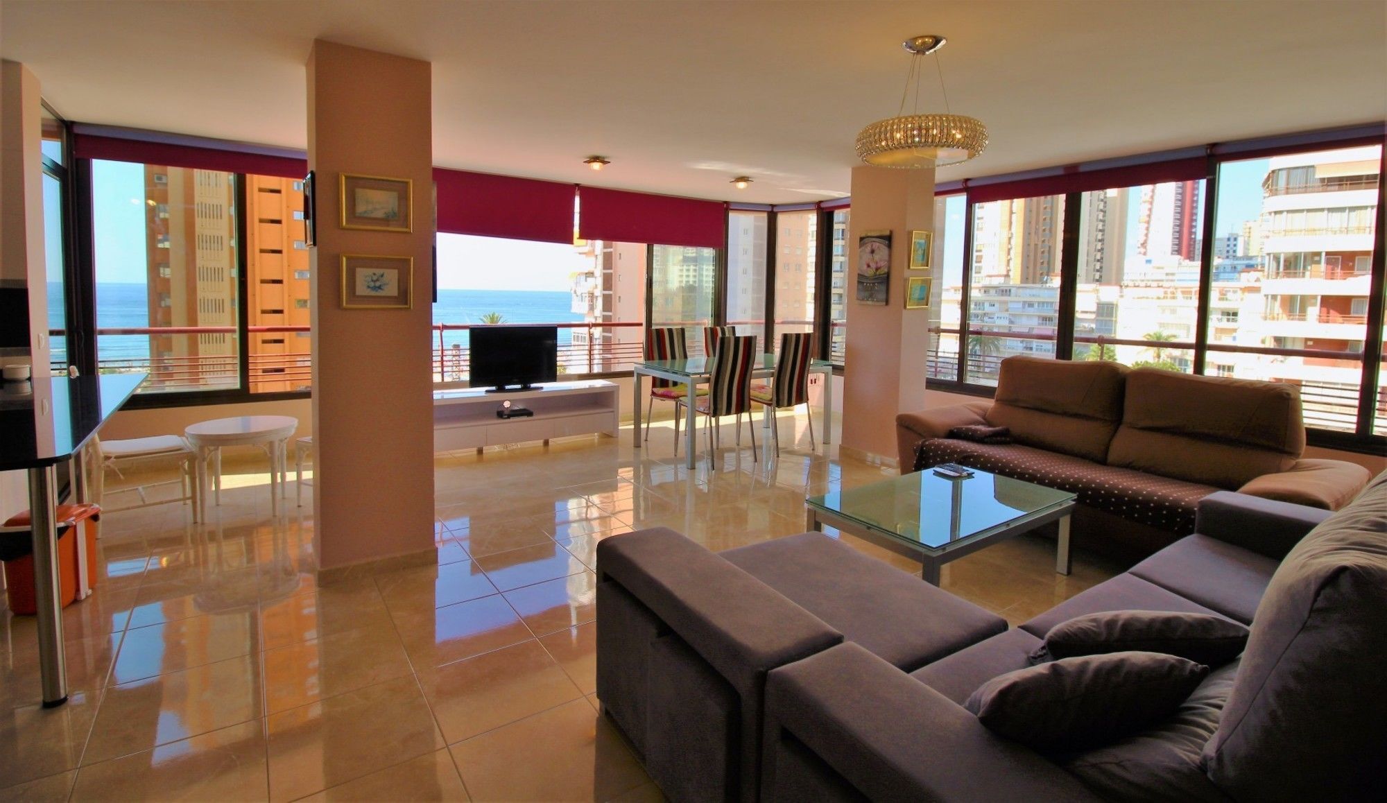 Apartamento Coblanca 7 - 41 Benidorm Bagian luar foto